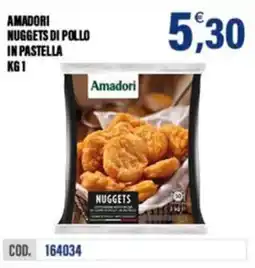 Adhoc Amadori nuggets di pollo in pastella offerta