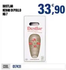 Adhoc Dostlar kebab di pollo offerta
