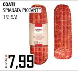 Big Food Coati spianata piccante offerta