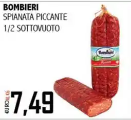 Big Food Bombieri spianata piccante offerta