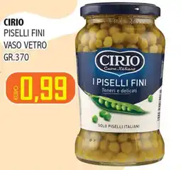 Big Food Cirio I piselli fini offerta