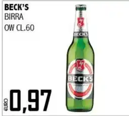 Big Food Beck's birra offerta