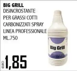 Big Food Big Grill disincrostante per grassi cotti carbonizzati spray offerta