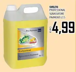 Big Food Svelto sgrassatore pavimenti offerta