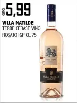 Big Food Villa Matilde Terre Cerase Vino Rosato IGP offerta