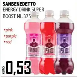 Big Food San Benedetto energy drink super boost offerta