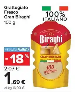 Carrefour Express Grattugiato Fresco Gran Biraghi offerta