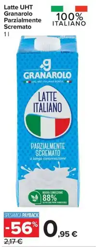 Carrefour Express Latte UHT Granarolo Parzialmente Scremato offerta