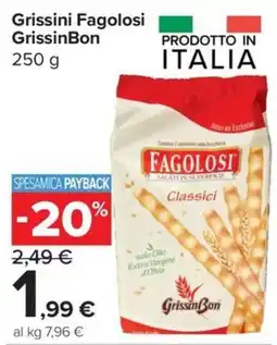 Carrefour Express Grissini Fagolosi GrissinBon offerta