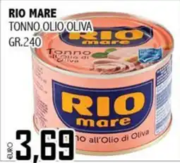 Big Food Tonno all'Olio di Oliva Rio mare offerta