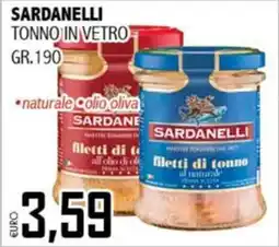 Big Food Sardanelli filetti di tonno offerta