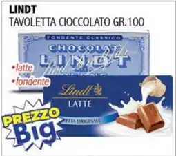 Big Food Chocolat Lindt latte offerta