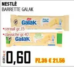 Big Food Barrette Galak offerta