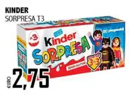 Big Food Kinder Sorpresa T3 offerta