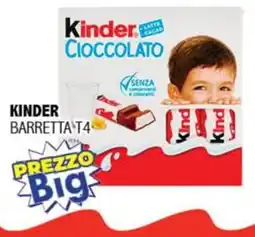 Big Food Kinder Cioccolato offerta