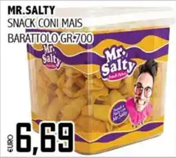 Big Food Mr. Salty snack coni mais offerta