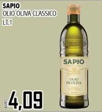 Big Food Sapio olio oliva classico offerta
