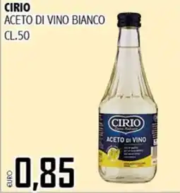 Big Food Aceto di vino bianco Cirio offerta