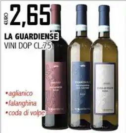 Big Food La Guardiense vini dop offerta