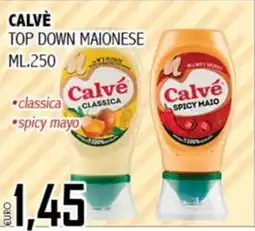 Big Food Calvé top down maionese offerta