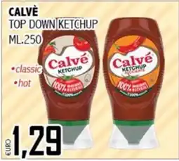 Big Food Calvé ketchup offerta