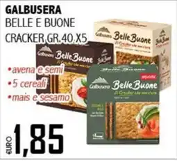 Big Food Galbusera Belle e Buone Cracker offerta