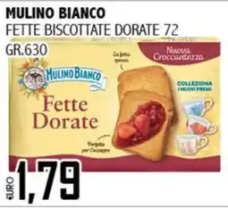 Big Food Fette biscottate dorate Mulino Bianco offerta