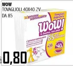Big Food Tovaglioli Wow! offerta