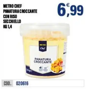 Panatura croccante con riso secchiello