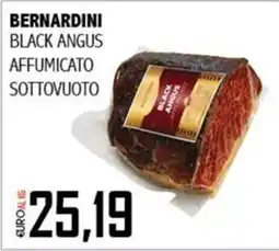Big Food Bernardini Black Angus affumicato sottovuoto offerta