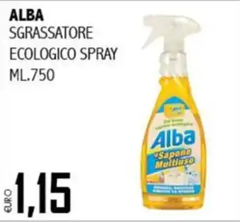 Big Food Alba sgrassatore ecologico spray offerta