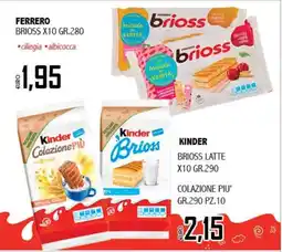 Big Food Ferrero Brioss offerta