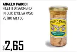Big Food Angelo Parodi filetti di sgombro in olio d'oliva offerta