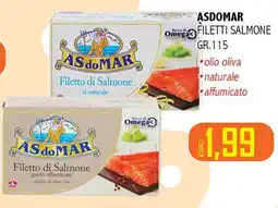 Big Food Asdomar filetto di salmone offerta
