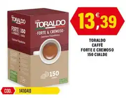 Adhoc Toraldo caffè forte e cremoso offerta