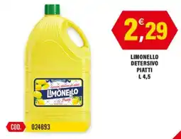Adhoc Limonello detersivo piatti offerta