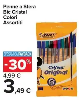 Carrefour Express Penne a Sfera Bic Cristal offerta
