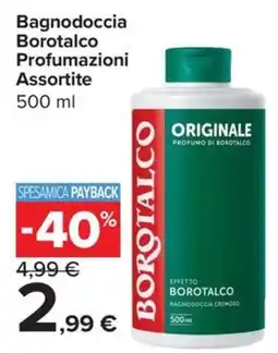 Carrefour Express Bagnodoccia Borotalco offerta