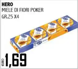 Big Food Hero miele di fiori poker offerta