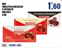 Adhoc Tavoletta di cioccolato Novi offerta