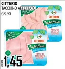 Big Food Citterio Taglio fresco in leggerezza petto di tacchino al forno offerta