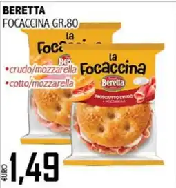 Big Food la Focaccina Beretta offerta
