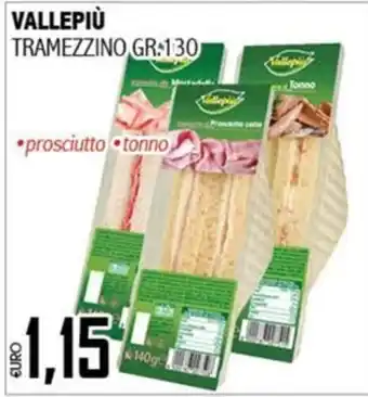 Big Food Vallepiù tramezzino offerta