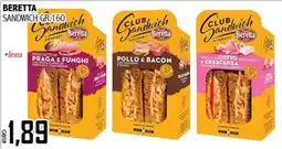 Big Food Club Sandwich Beretta offerta