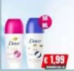 Irys Dove deodorante offerta