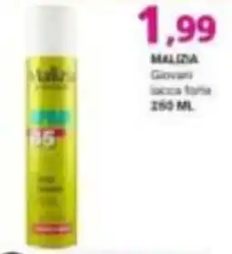 Irys Malizia Giovani laccia forte offerta