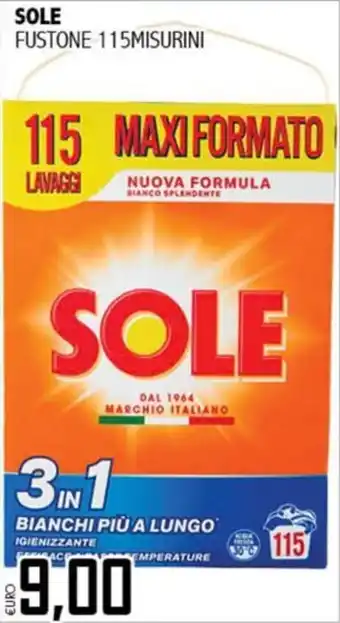 Big Food Sole fustone offerta