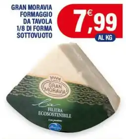 Adhoc Formaggio da tavola Gran Moravia offerta