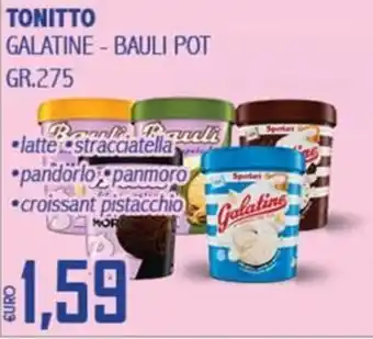 Big Food Tonitto Galatine - Bauli Pot offerta