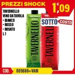 Adhoc Tavernello vino da tavola offerta